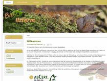 Tablet Screenshot of biopilzfarm.com